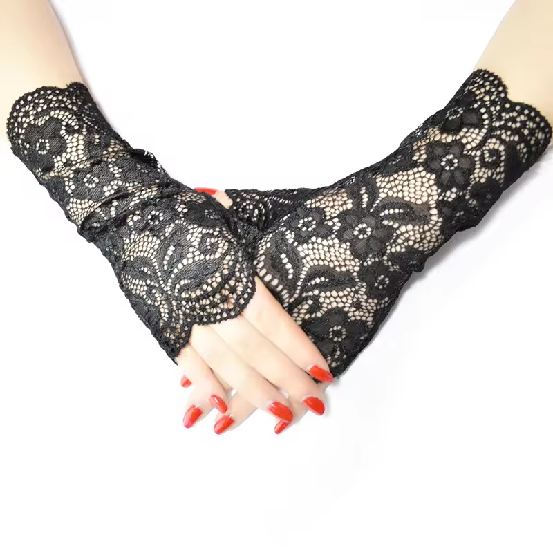 Fingerless Wedding Bridal Glove